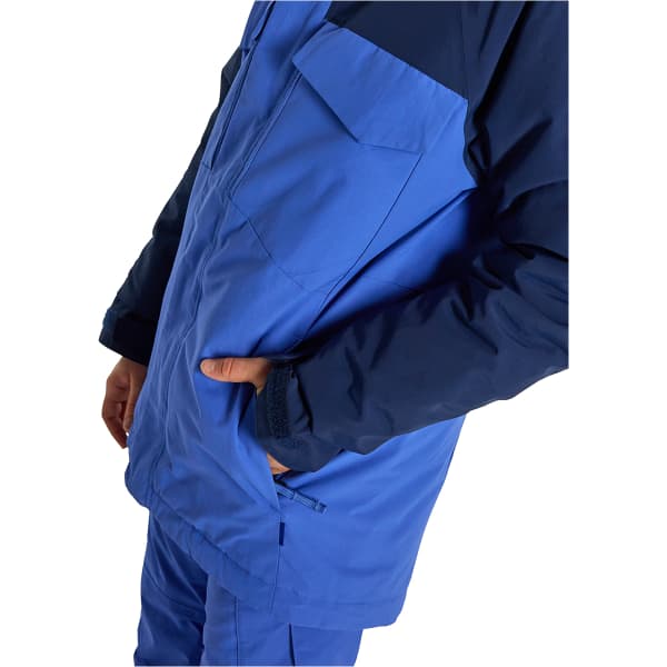 Veste snowboard BURTON BOYS' COVERT 2.0 2L JACKET DRESS BLUE/AMPARO BLUE