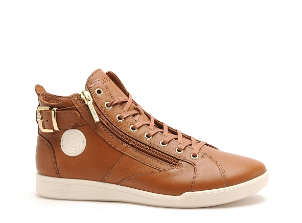 Pataugas boots bottine plates femme palme f2h marron