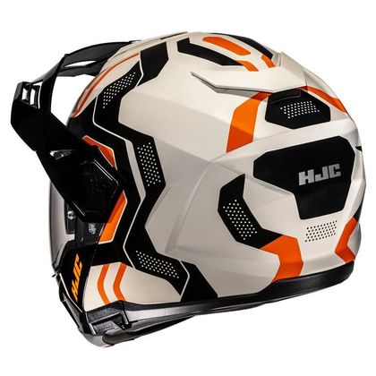 Casque Hjc I80 - VELLY - Blanc / Orange