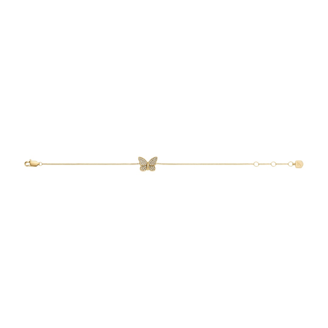 Fossil Sutton Armband Pave Butterfly