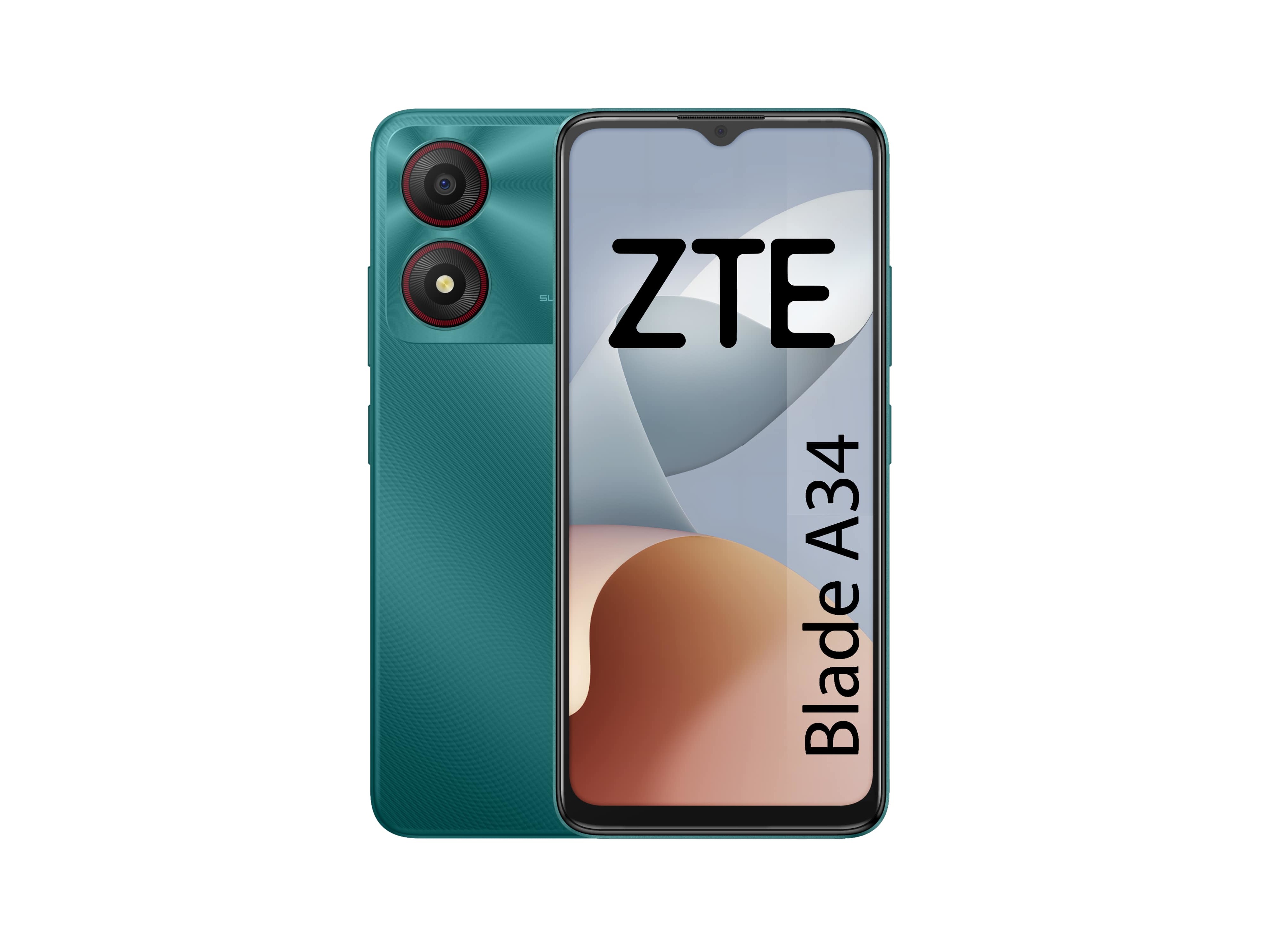 SMARTPHONE ZTE BLADE A34 VERDE 4GB 64GB
