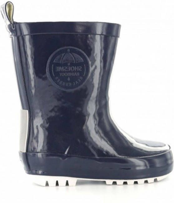 Shoesme RB7A092-B Donkerblauw + Fleece Sock Regenlaarzen