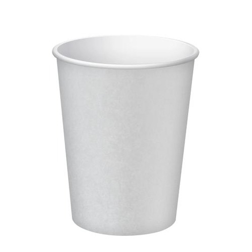 (15er Set) Pappbecher Einweg Papier Becher Party Geschirr Tisch Deko (89311I) - Silber