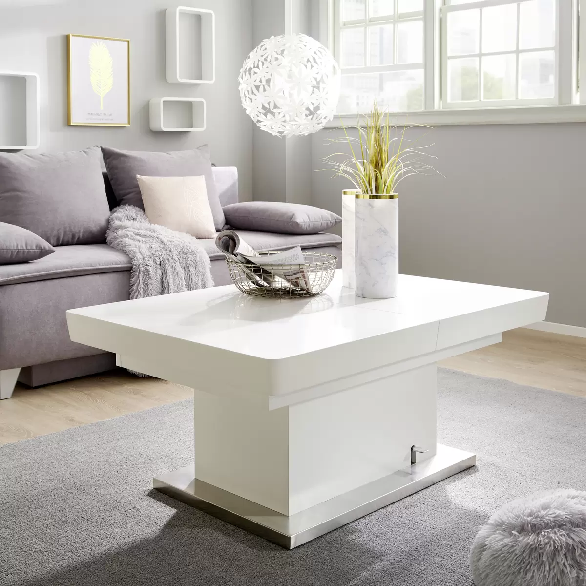 Salontisch Manchester weiss