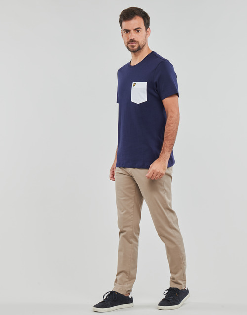 Lyle & Scott - TS831VOG - Blanc / Marine