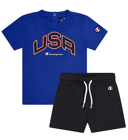 Champion Shortss?t - T-shirt/Shorts - Mazarine Blue