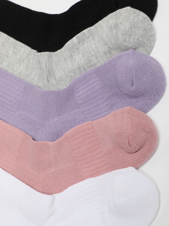 Pacote com 5 pares de meias esportivas - Sortidas