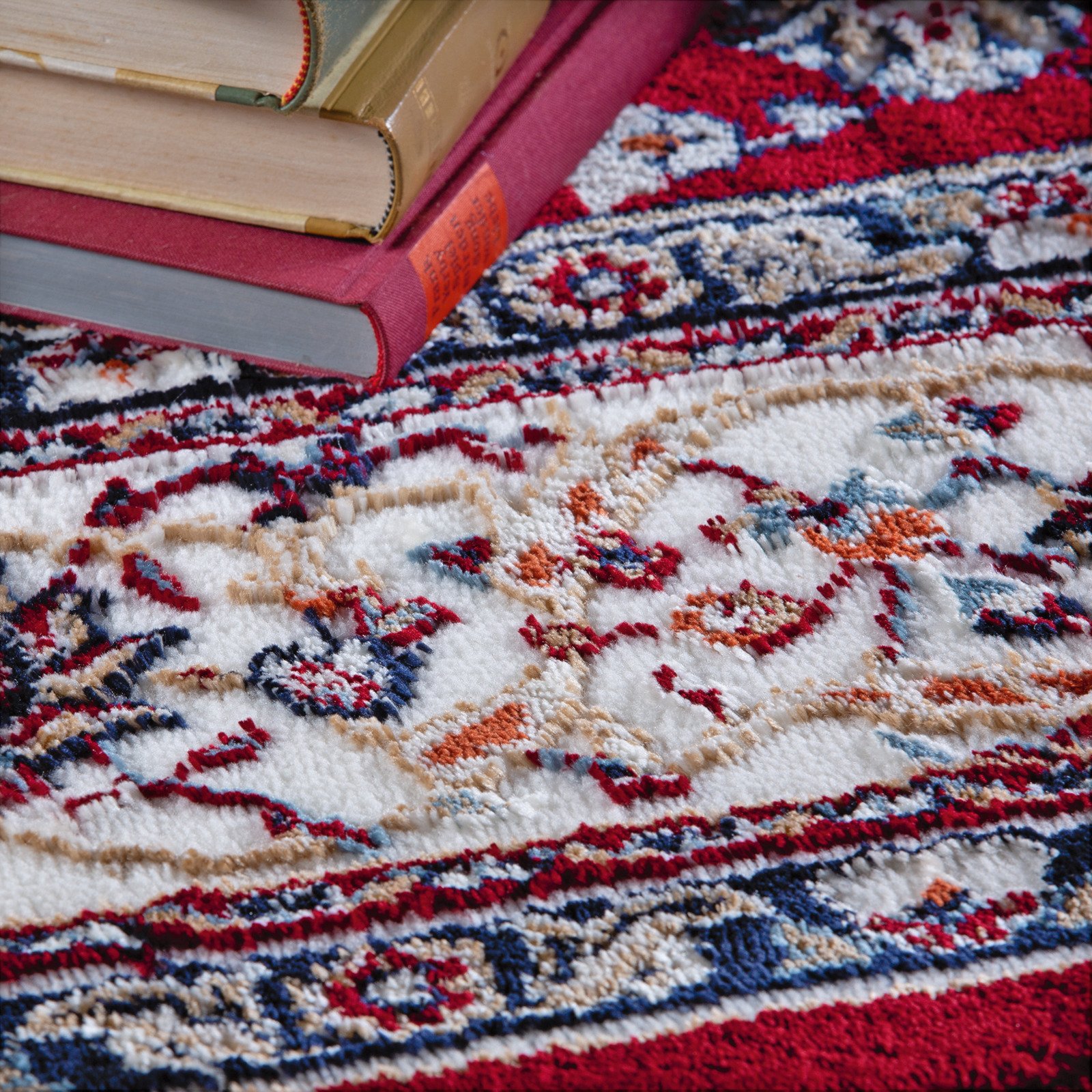 Teppich Floor 136 Isfahn rot 160 x 230 cm