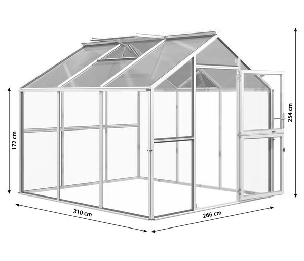 KGT Gewächshaus Novum III, ESG/HKP