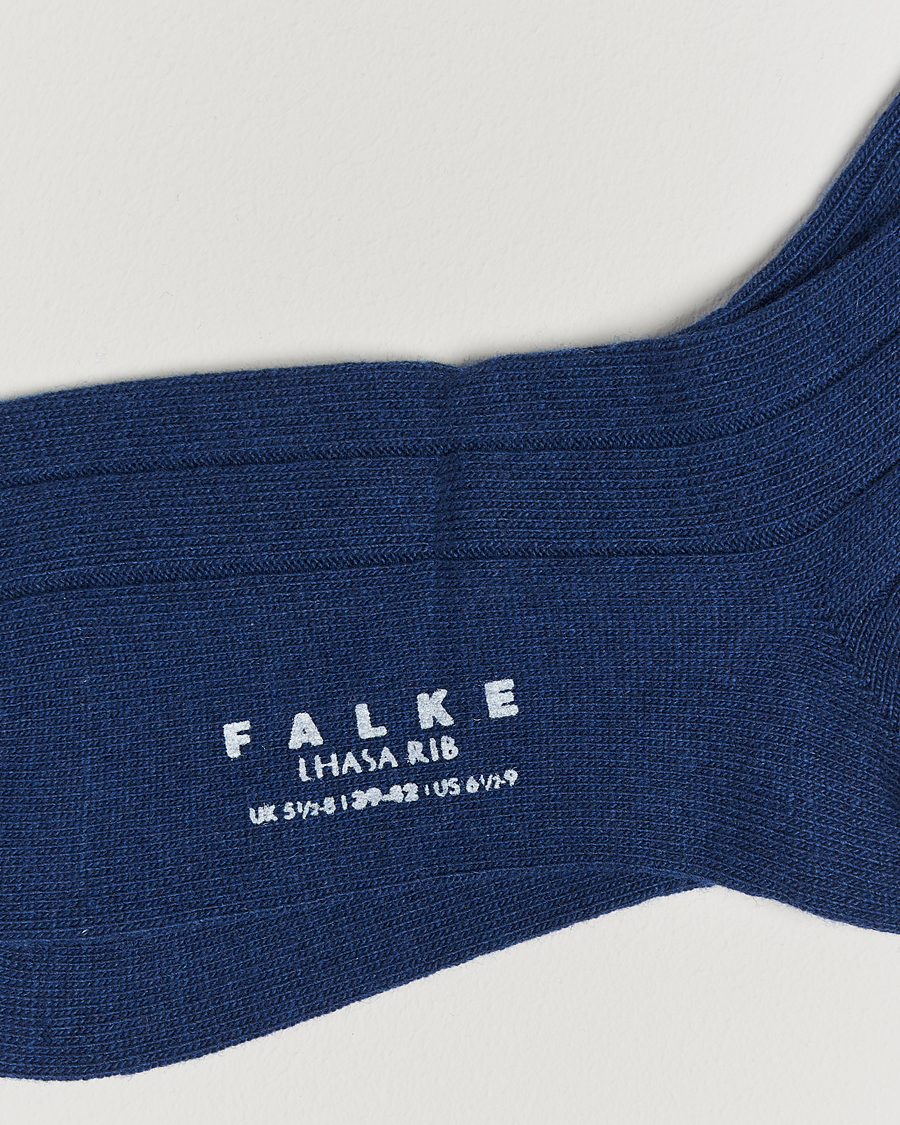 Falke Lhasa Cashmere Socks Royal Blue