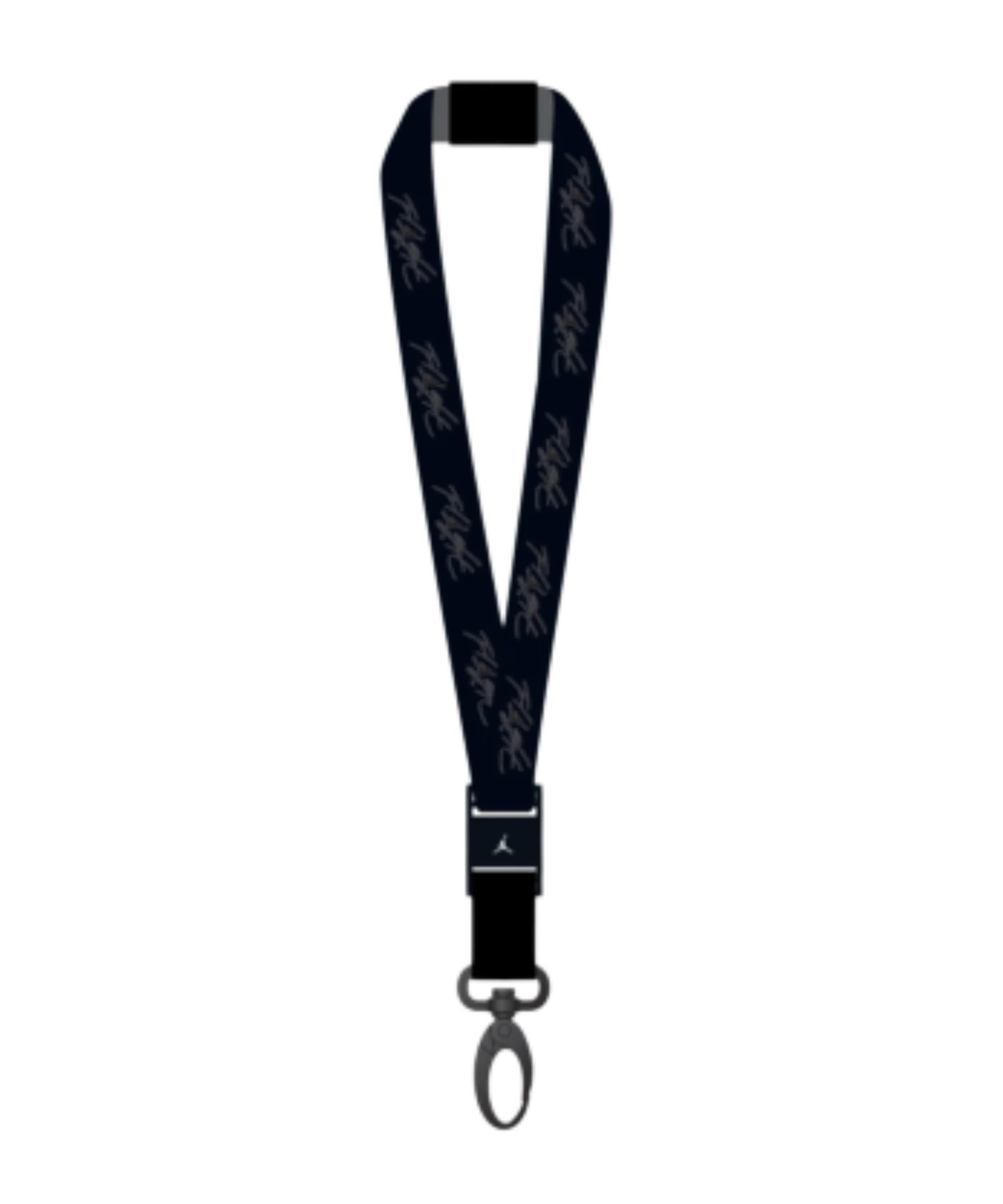 Jordan Premium Schlüsselband Schwarz Grau F061