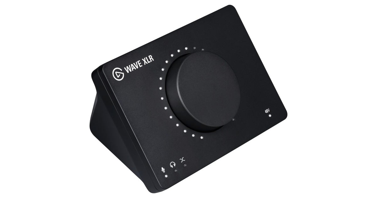 ElgatoWave XLR usb audio interface  (Zwart)