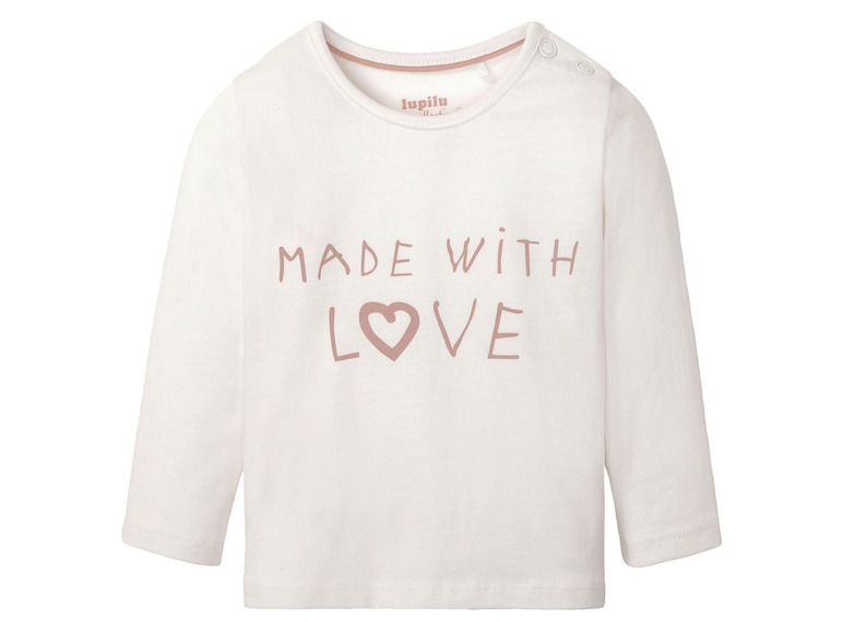 T-shirt met lange mouwen voor baby's