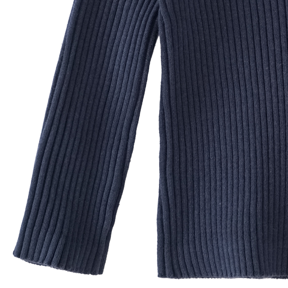 Topomini Pure Collection Baby Langarmshirt aus Bio-Baumwolle dunkelblau