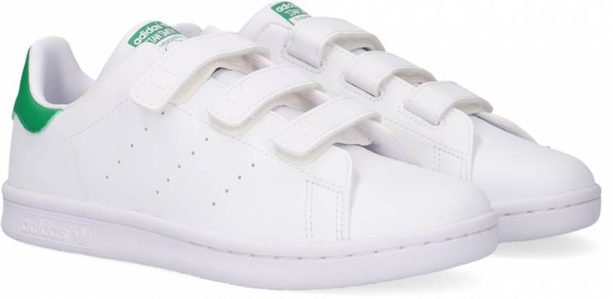 Adidas Originals Stan Smith Cf C Sneaker Tennis Schoenen ftwr white ftwr white green maat: 28 beschikbare maaten:28 29 30 31 32 33 34 35