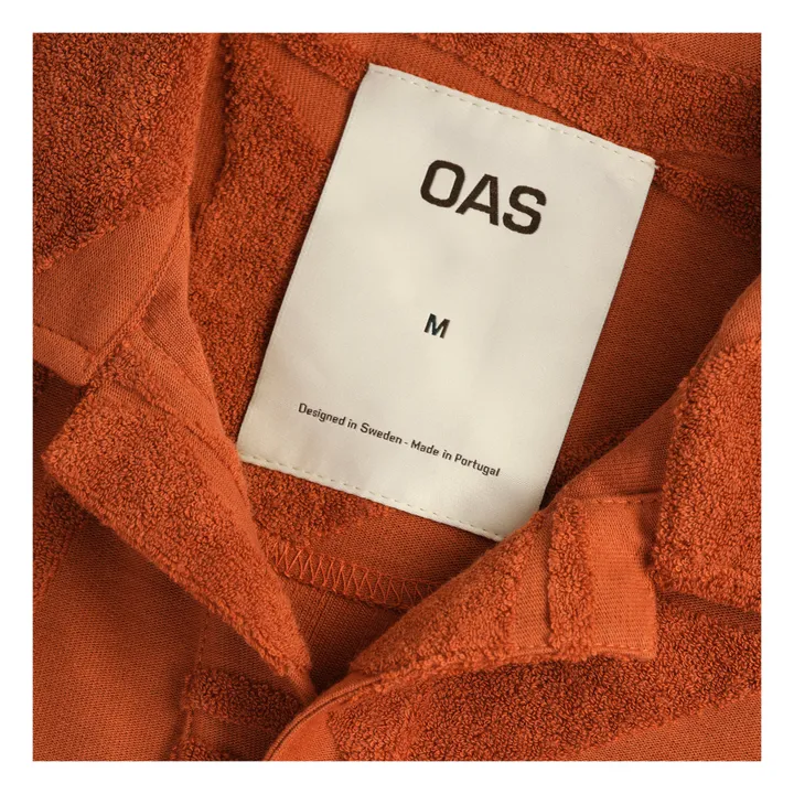 OAS Polo Eponge Plateau Terry | Orange