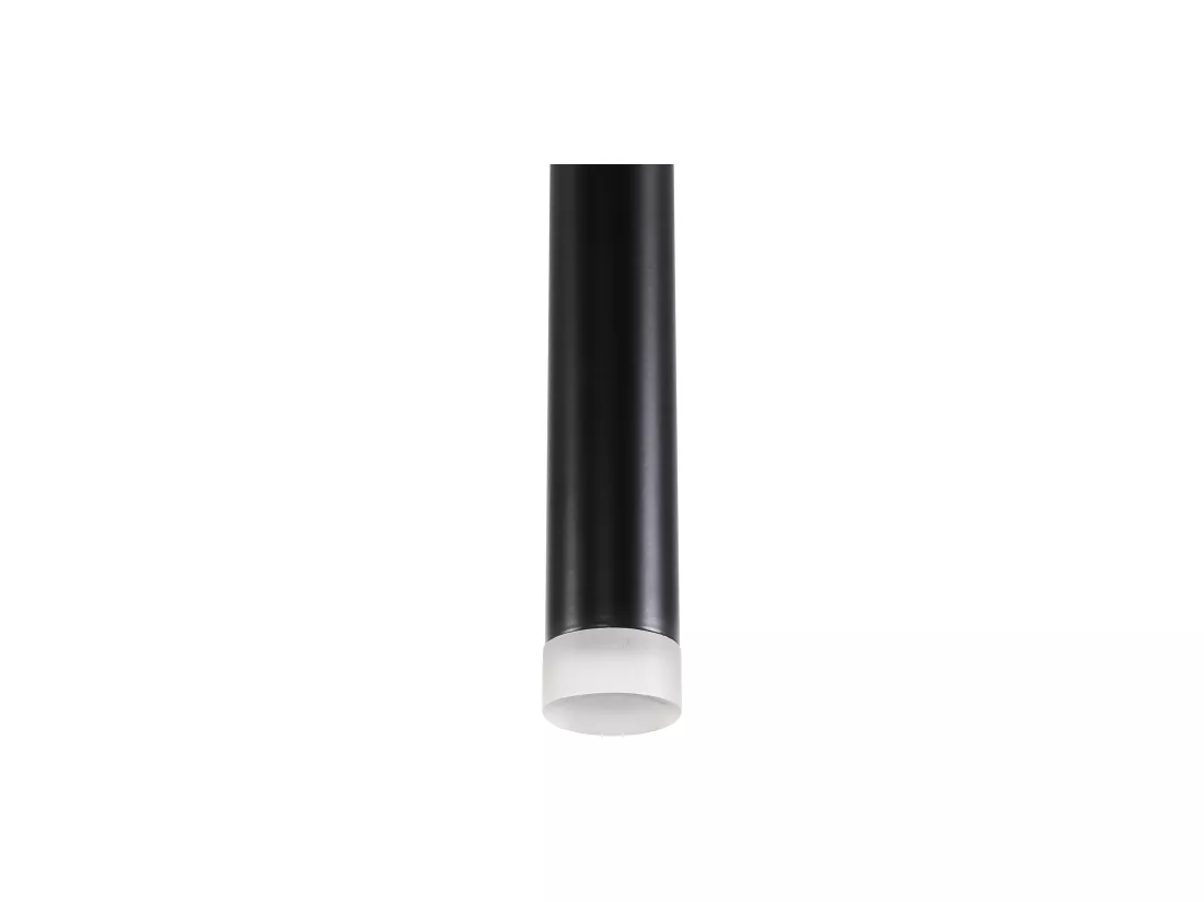 Lampe de plafond tube LED - Lampe suspendue noire - 60cm - Bruna Noir