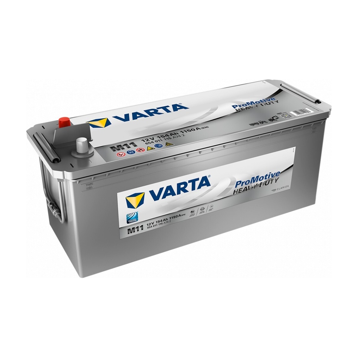 VARTA Promotive Heavy Duty 12V 154AH 1150CCA (513x189x205/223mm) +venstre M11