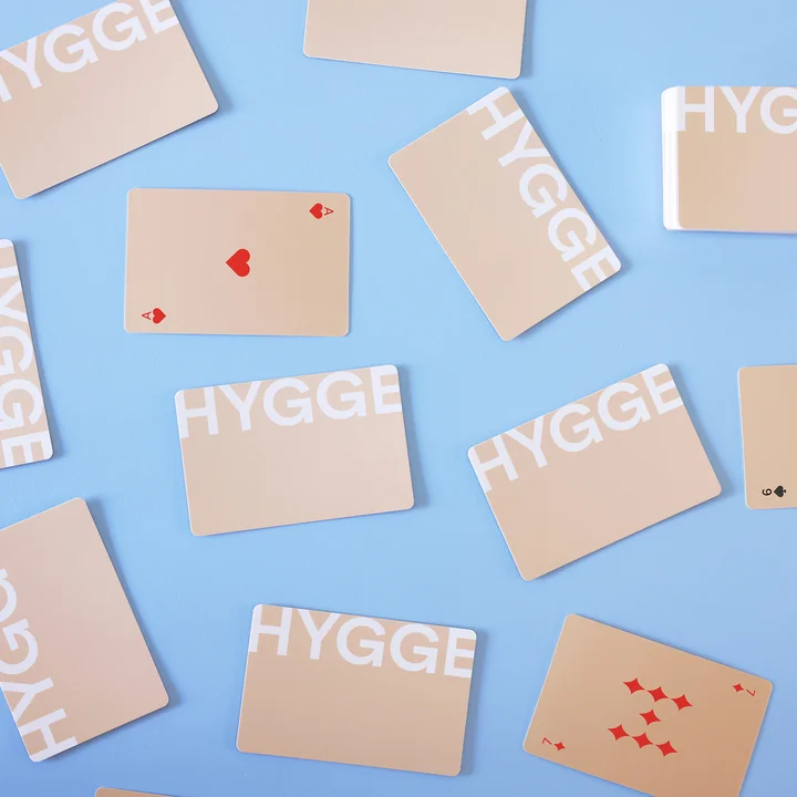 Design Letters - Hygge Kartenspiel, beige