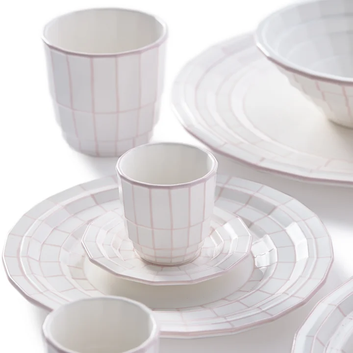 Pols Potten - Digi Espressotasse, hellrosa (2er-Set)