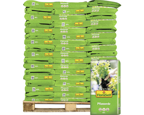 FloraSelf Select potgrond (45 zakken x 60 liter = 2,7 m³) 1 pallet