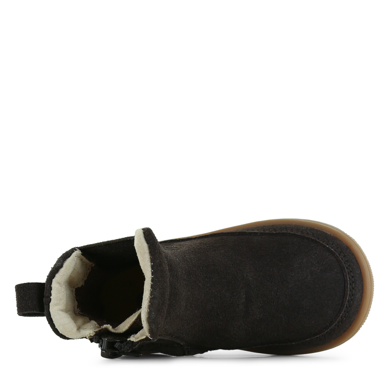 Go Banana’s donkerbruine chelseaboot Suède | Sale