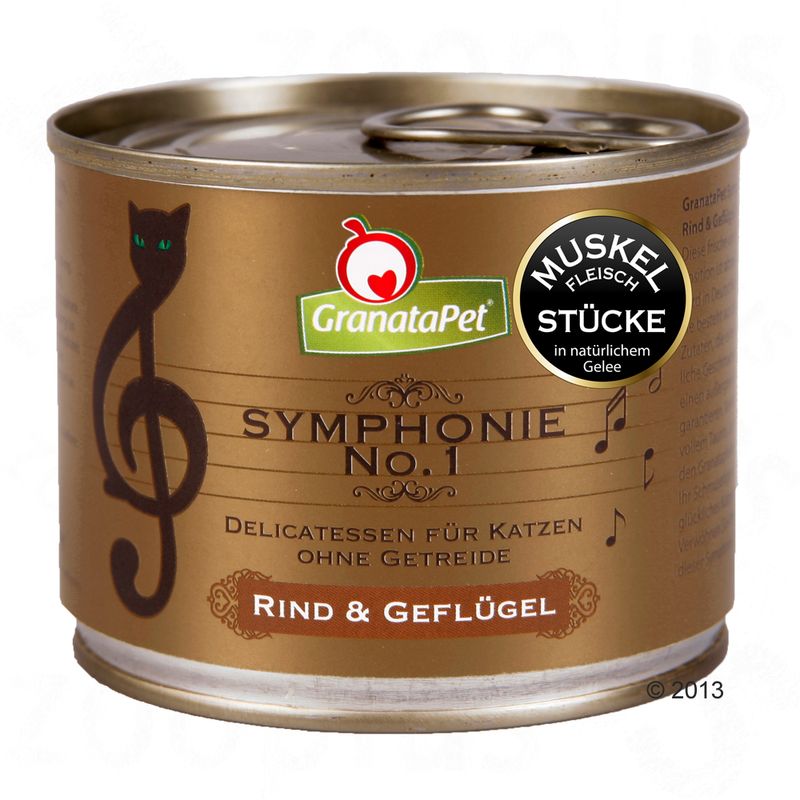 Offre d'essai mixte GranataPet Symphonie 6 x 200 g