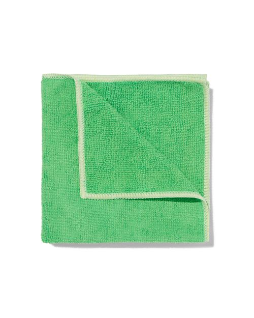 chiffon en microfibre 35x35 vert