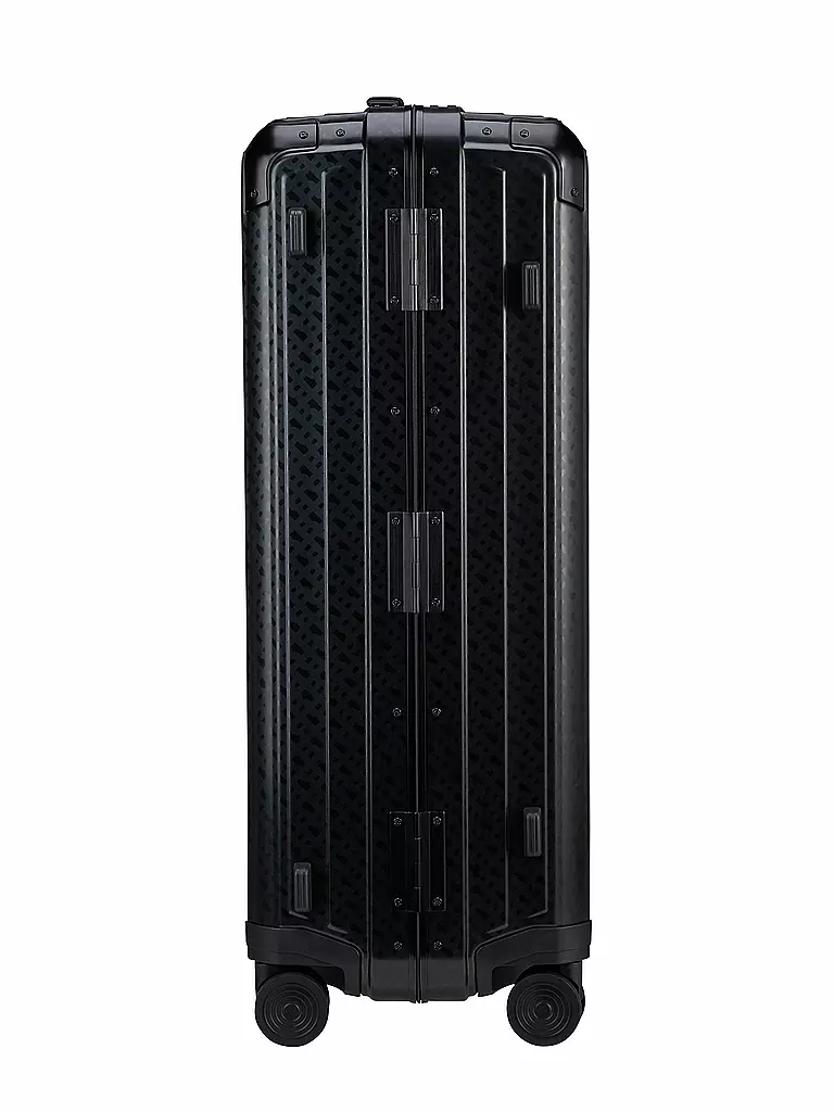 SAMSONITE Trolley BOSS SPINNER 76cm graphite monogram schwarz