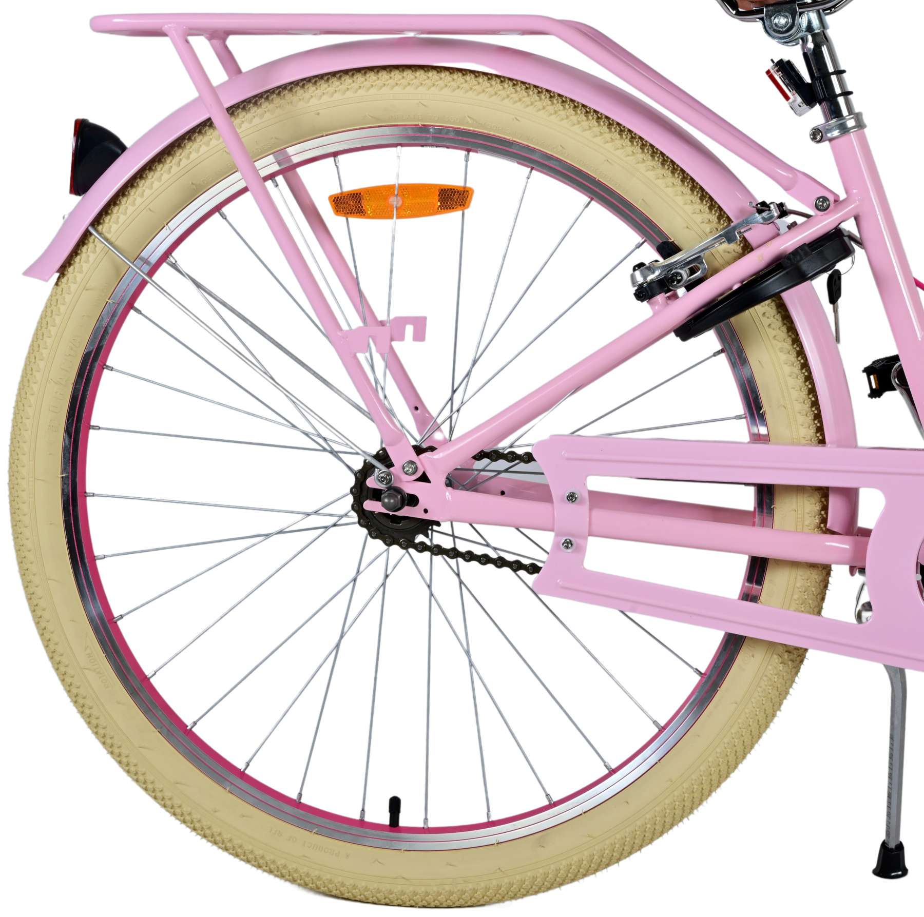TPFSports Excellent Kinderfahrrad - Mädchen - 26 Zoll - Rücktritt + Handbremse - Grün