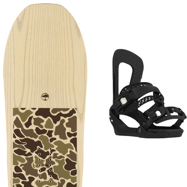 Pack snowboard ARBOR CARTER + Fix