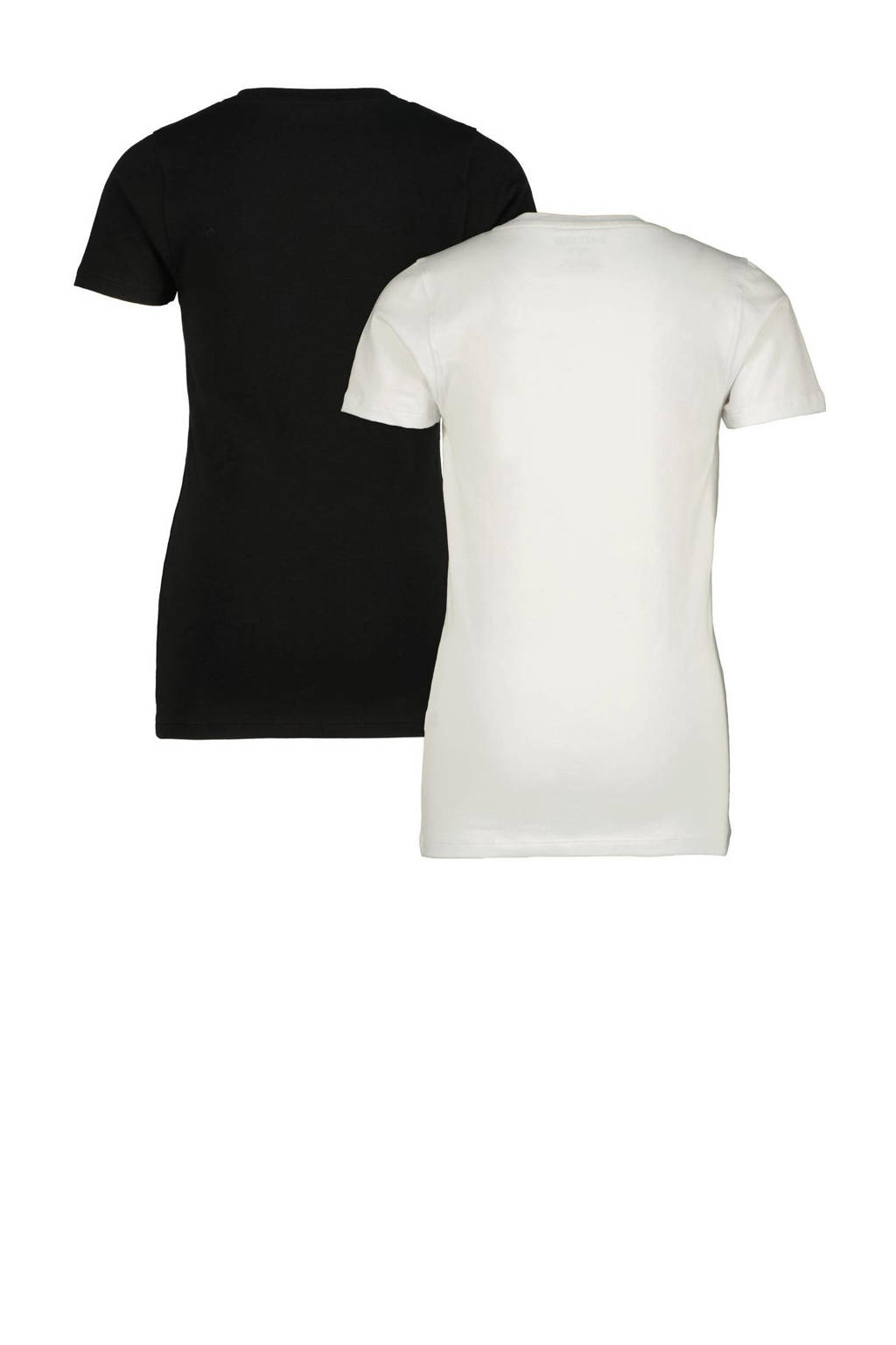 Raizzed T-shirt Nora - set van 2 zwart/wit