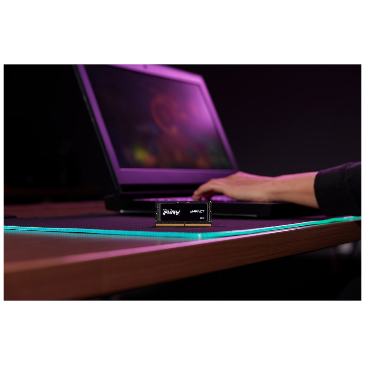 Kingston FURY Impact 32GB DDR5 RAM 5600MT/s CL40 (sort)
