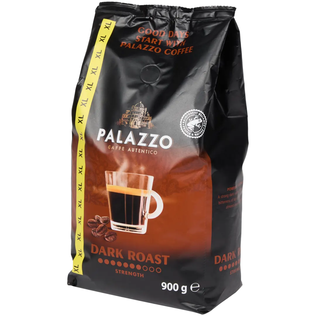 Palazzo koffiebonen Dark Roast 900 gram