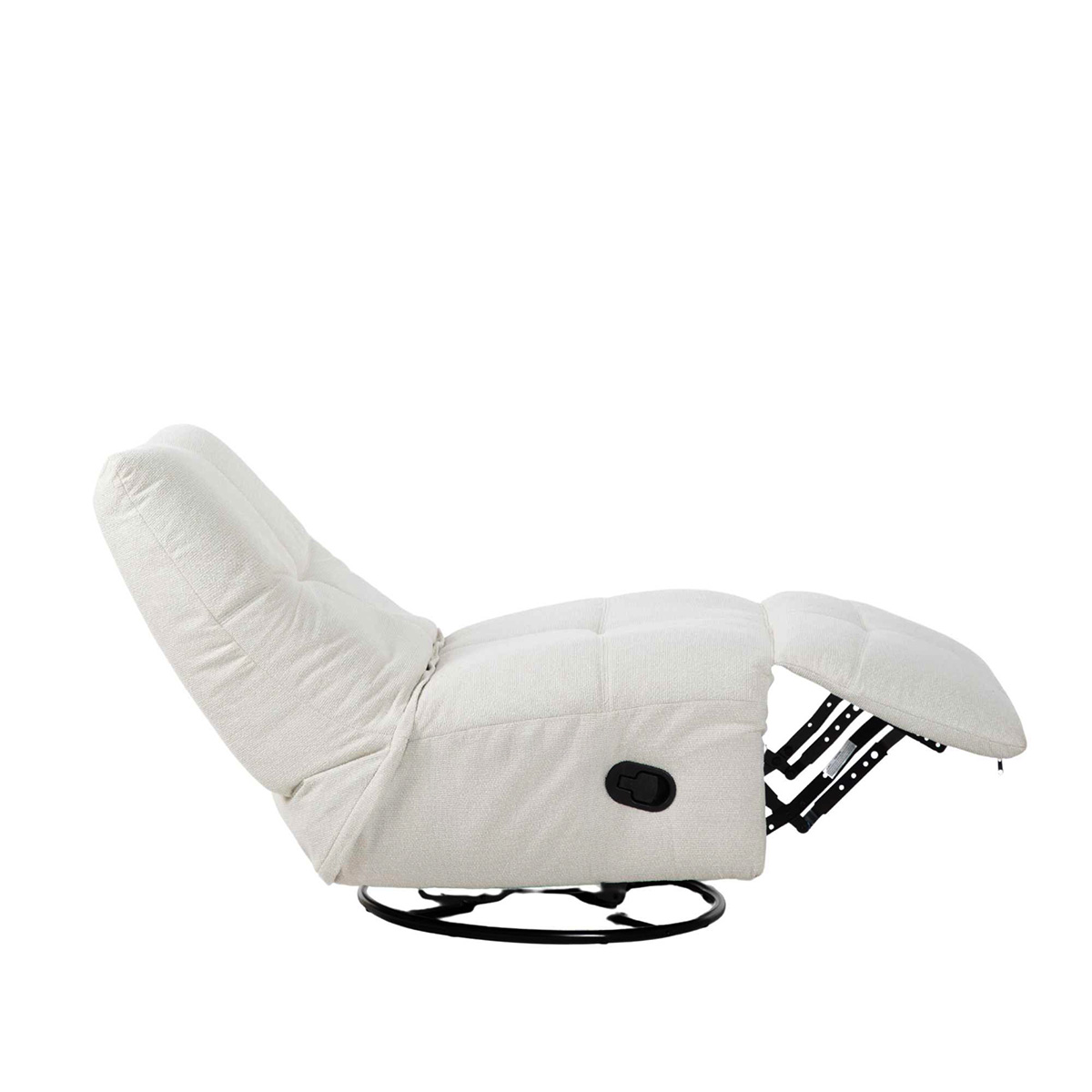 Fauteuil relax Crazy ivoor