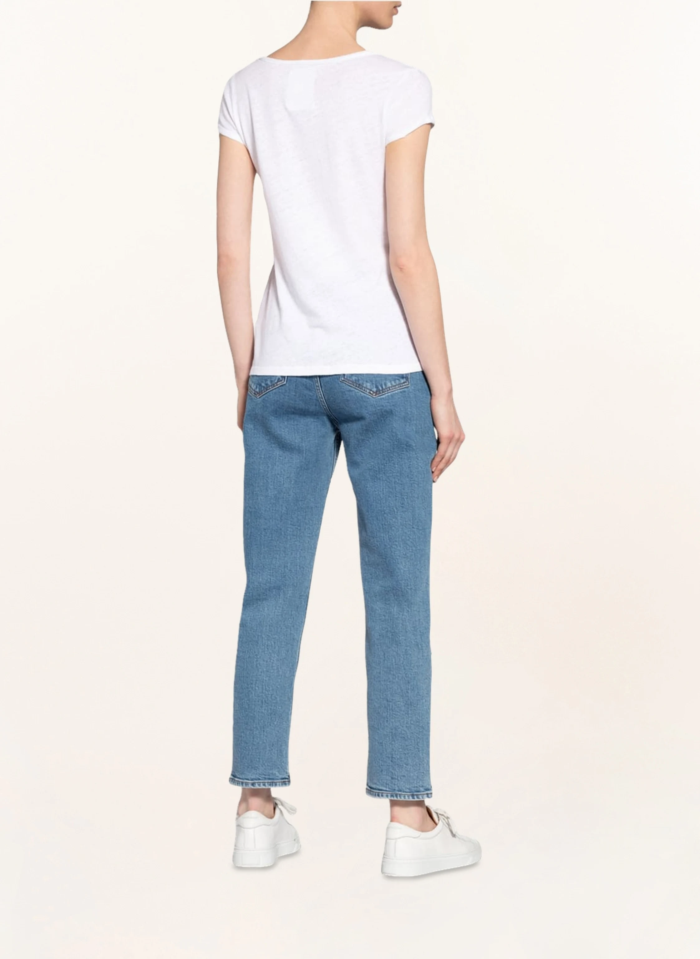 MOS MOSH T-Shirt TROY mit Leinen