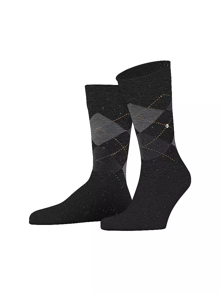 BURLINGTON Herren Socken DUNDEE 40-46 anthra mel schwarz