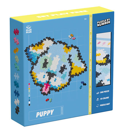 Plus-Plus Puzzle Stadt Zahl - 500 st. - Welpe