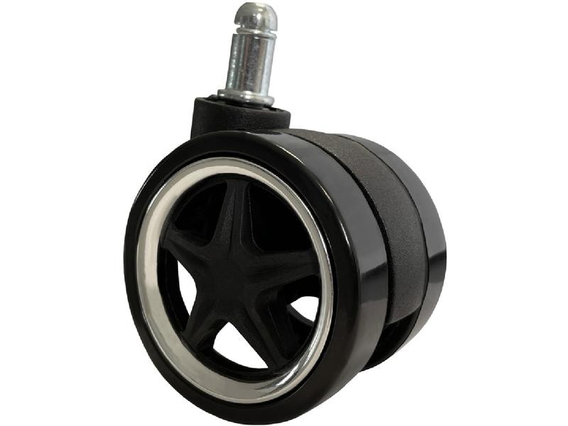LC-Power Rollen LC-CASTERS-DRIFT 5er Set Chrom Gaming-Rollenset