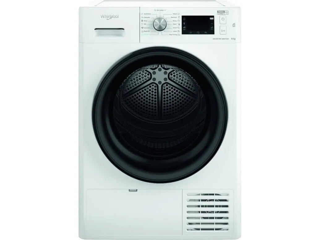 Whirlpool FFT M22 9X2B EE - Tørremaskine - bredde: 59.5 cm - dybde: 64.9 cm - højde: 84.9 cm - frontbetjening - hvid