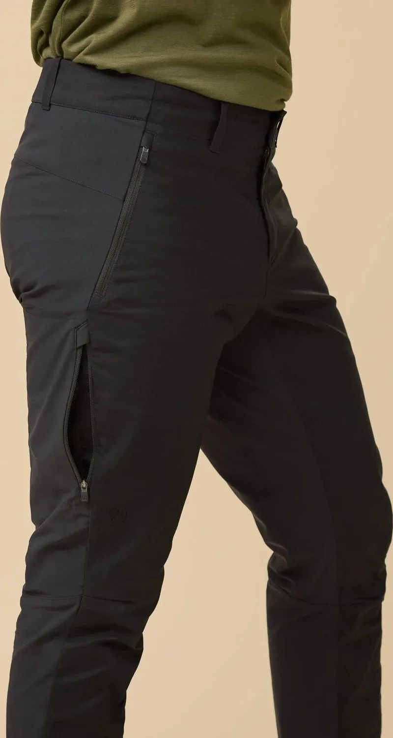 Fjällräven Hoja Hybrid Trousers M Navy