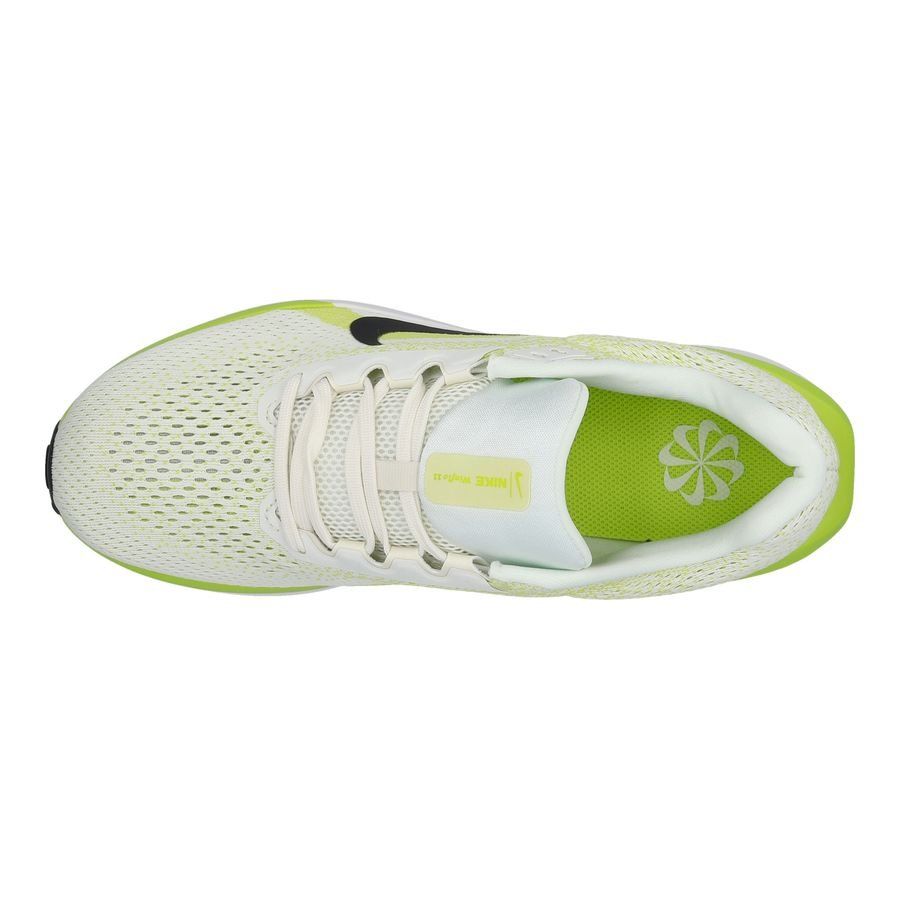 Nike Chaussures de Running Winflo 11 - Blanc Cassé/Noir/Jaune