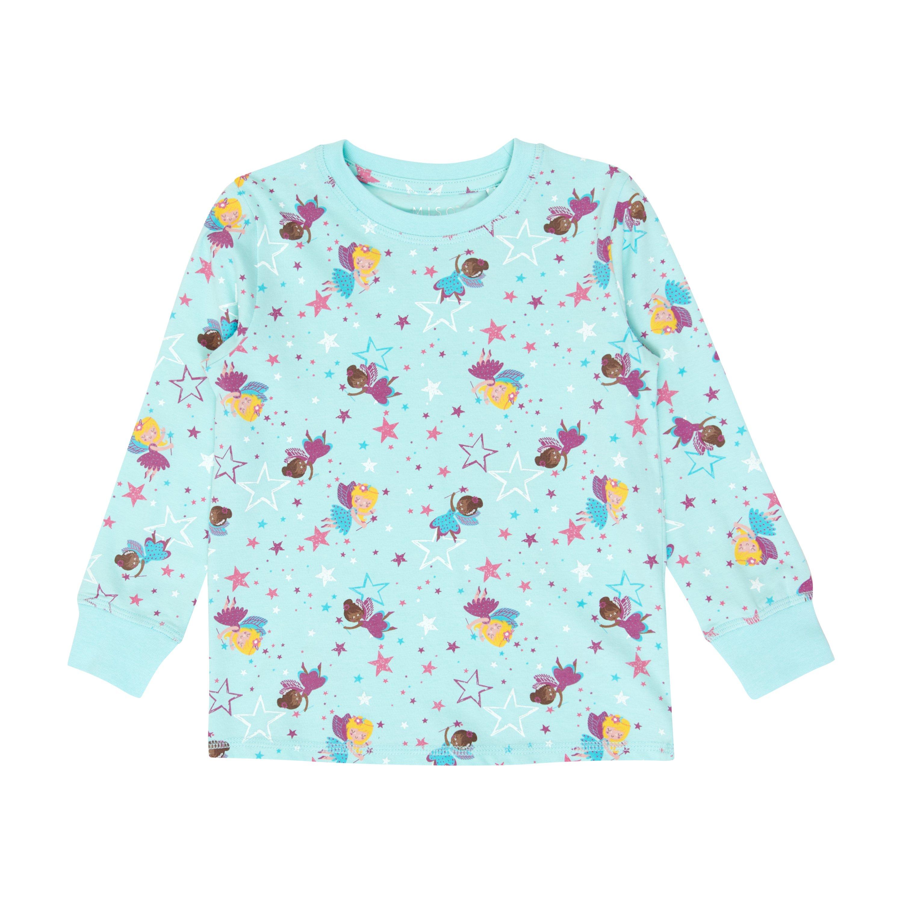 Miso Kids Girls 3 Pack Fairy Pyjama Set