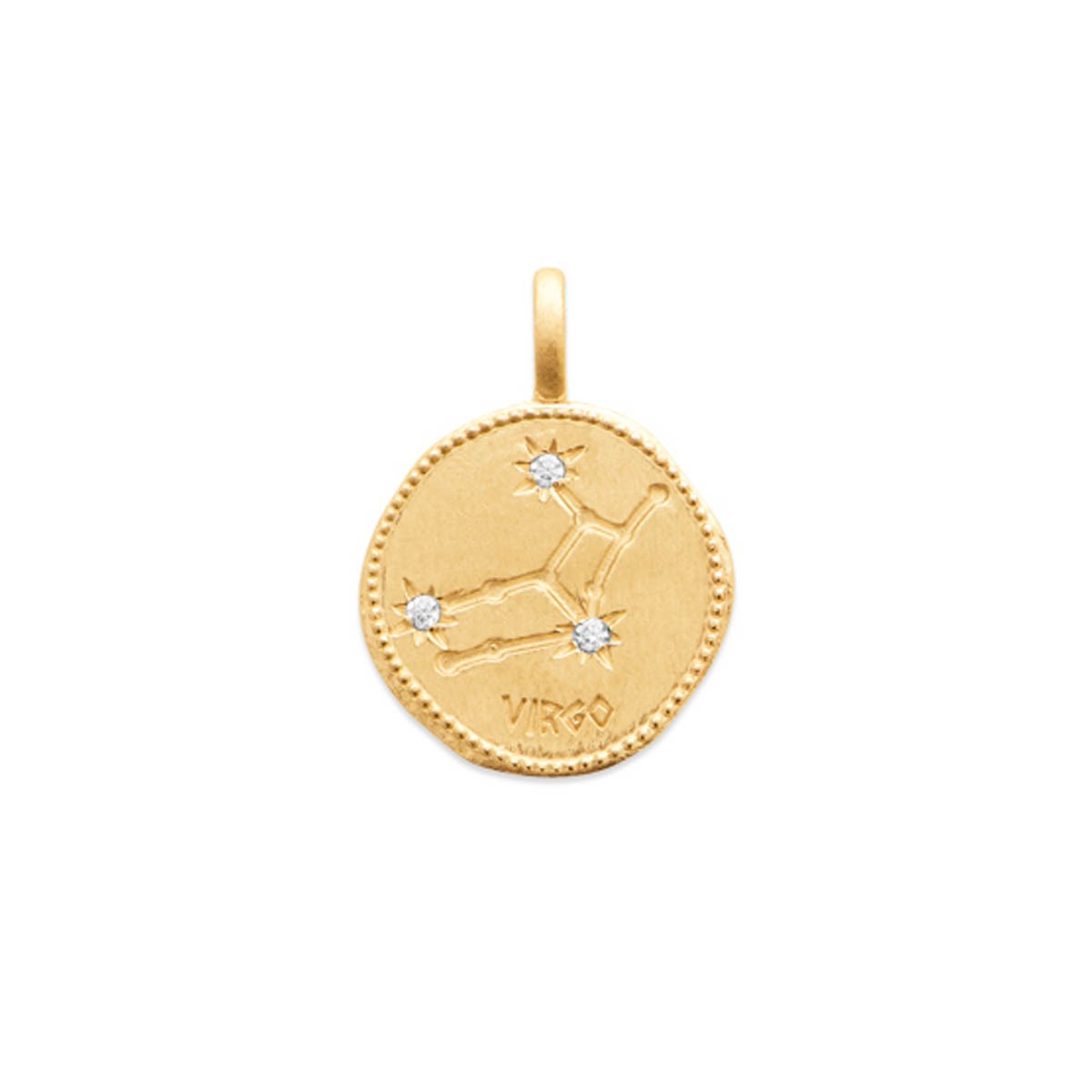 Pendentif signe du zodiaque VIERGE - Bijoux Privés Discovery