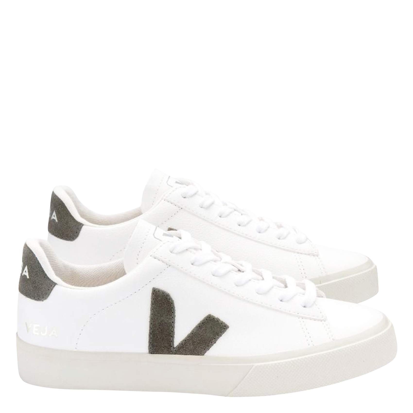 CAMPO CHROMEFREE - Baskets basses en cuir | Kaki
