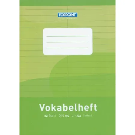 Stylex Vokabelhefte liniert, DIN A5, Lineatur 53, 10 Stück