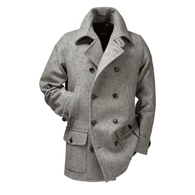 Herrenjacke Schladminger Loden, Graumelange
