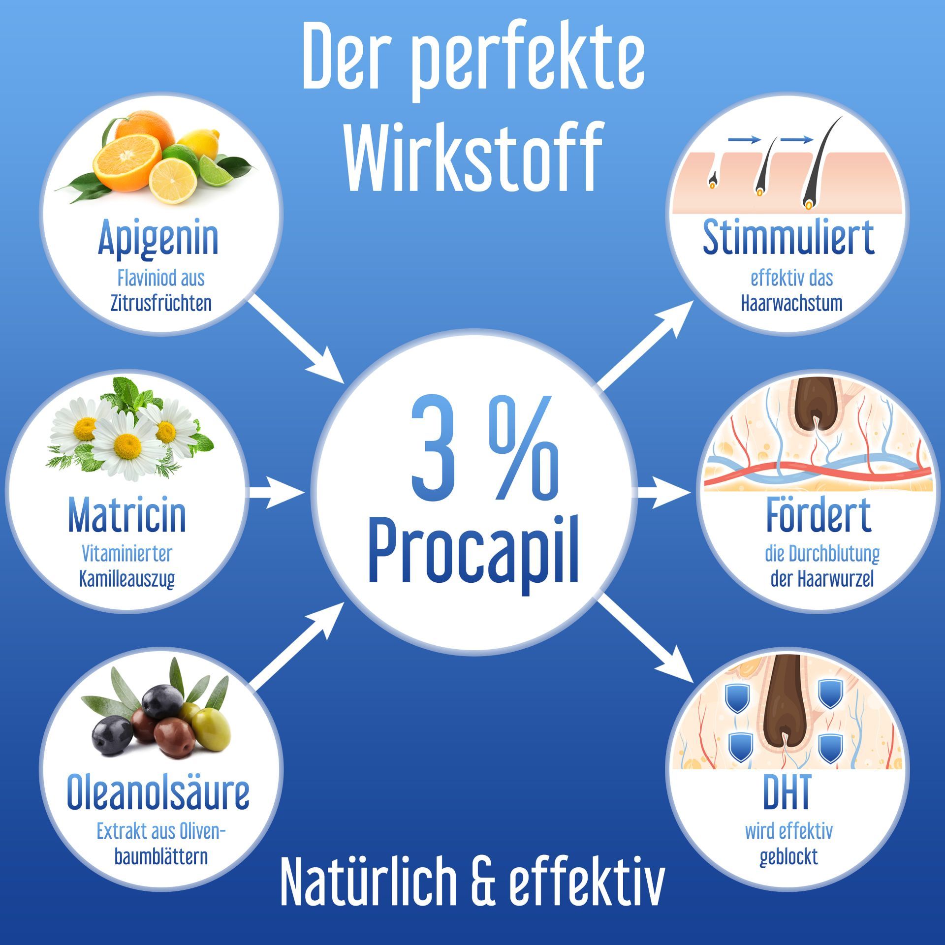 Hairforte Spray 3% Procapil gegen Haarverlust DHT Blocker