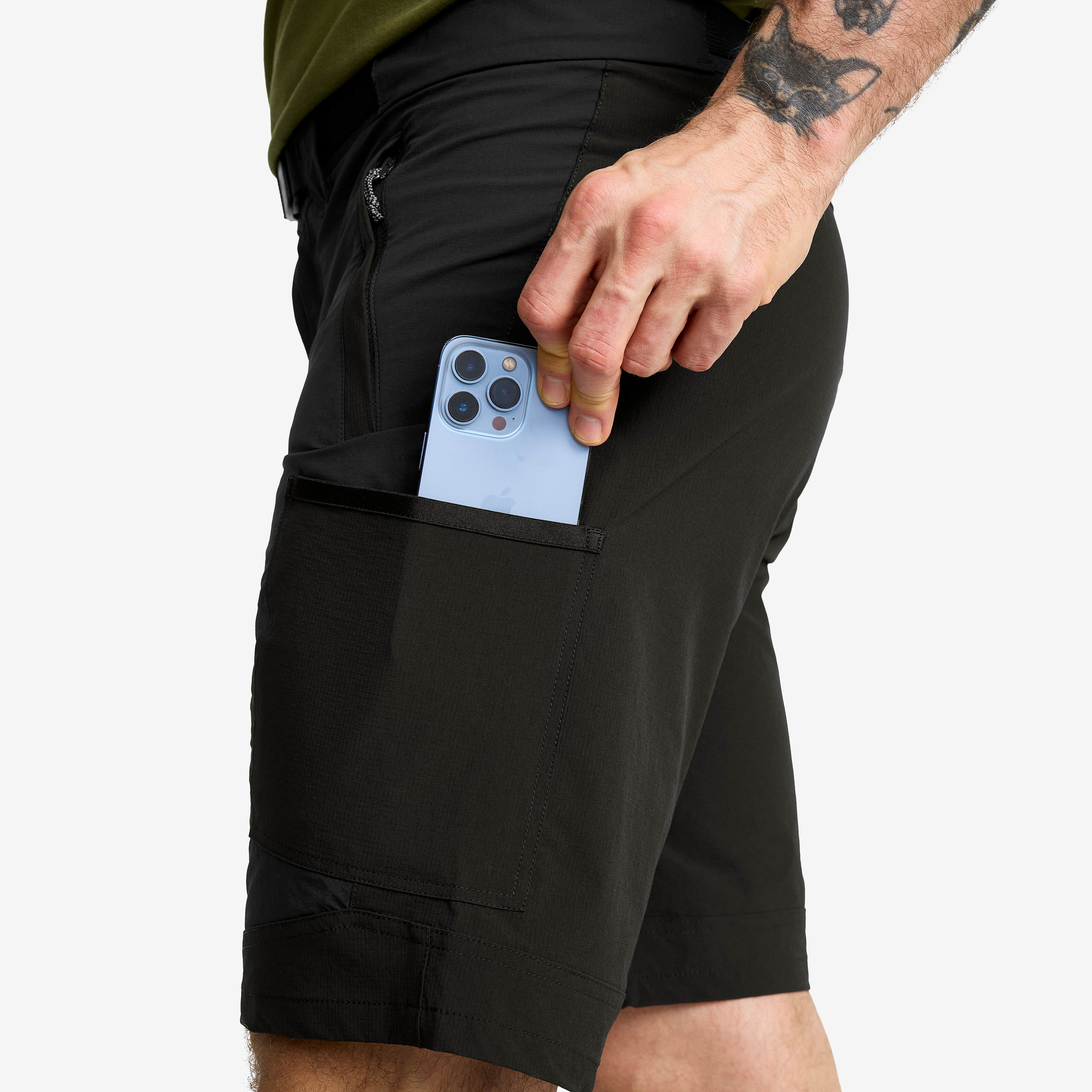 Elevate Pro Hiking Shorts Herre Black