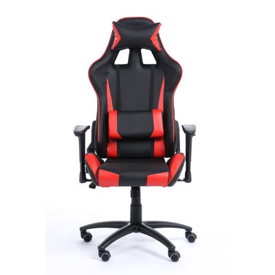 Fauteuil gamer SPORTING - accoudoirs réglables - noir et rouge